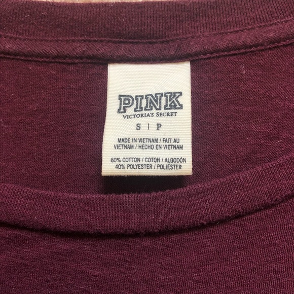 Long sleeve VS PINK SHIRT - Picture 2 of 2